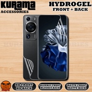 Hydrogel Front + Back Screen Protector Huawei P60 P60 Pro P60 Art P50 P50 Pro P50 Pocket P50E