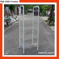 Rak Chiki / Rak Chiki Serbaguna/ Keranjang Chiki/ Rak Chiki /Rak Chiki 4 Tingkat / Rak Chiki / Keran