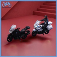 EVER 1/64 Miniature Alloy Motorcycle Model Public Security Special Police Furniture For Display Kid 