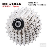 MEROCA Road Bike Cassette 8/9/10/11 Speed Ultra-light Stainless steel road Bicycle universal accessories Freewheel sprocket