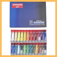 Talens Japan Acrylic Gouache Amsterdam Acrylic Gouache 24-color set AAG-24 20ml (6th)