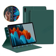 For Samsung Galaxy Tab S9 FE+ S9 FE 10.9 " Magnetic Tablet Cover For Samsung Galaxy Tab S8 S9 Ultra 14.6 S7 Plus FE 12.4 11 inch TB-X710 X810 Case Pencil Holder Cover