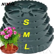 [H&L] 2/3/5/10PCS Breathable Plant Saucer with Y-Shaped Structure, Wave Edge Water Catcher Design, T