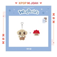 (WONEDAYNGI PLUSH KEYRING) KIM JI WON 2026 Fanmeeting [WONDERLAND] OFFICIAL MD (19th Oct.2026)