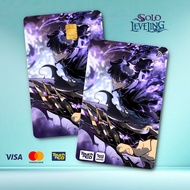 TnG Solo Leveling - Touch n Go Card Sticker Cover TNG / MASTER / VISA / CREDIT/ DEBIT CARD STICKER