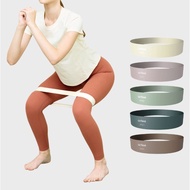 Atflee Natural Latex Core Loop Bands Set of 5 – Hip Workout, Squat, Yoga, Pilates, Fitness & Stretch