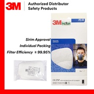 3M 5935 P3 R Particulate Filter/ Filtration Efficiency 99.95%/ SIRIM DOSH Approved/ Filter Only Resp