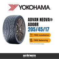 205/45/17 Yokohama Advan Neova AD08R (With Installation)
