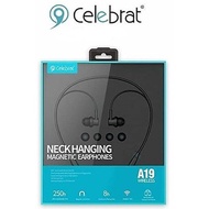 CELEBRAT A19 NECK HANGING MAGNETIC EARPHONE