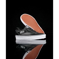 PALACE x Vans Skate Half Cab Black White Skate Shoes Kasut Skate Lelaki Perempuan Murah