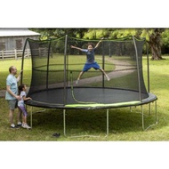 Jumpking 14’ FT Trampoline with Safety Enclosure 90Kg Weight Limit