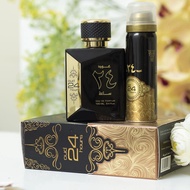 Oud 24 hours EDP Parfum for man 100 ml oud + body spray minyak wangi lelaki