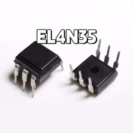 Brand New Original EL4N35 4N35 In-Line Optocoupler DIP6 Optoelectronic Lotus Coupler