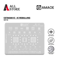 AMAOE MOLD IC MI:16 MEDIATEK 8100/MT6895Z, MEDIATEK 9000/6983Z CPU UNIVERSAL SERIES-0.12MM ORIGINAL 