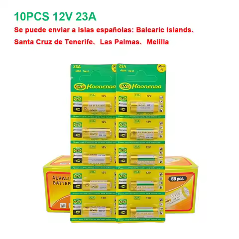 23A 12V Batteries Primary Dry Alkaline Battery L1028 21/23 A23 E23A K23A V23GA GP23A RV08 LRV08 Flas