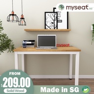 [Bulky] MYSEAT.sg APACHE PLUS Study Table customisable local handcrafted toxic-free (70cm-80cm depth