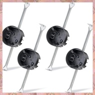 (NVIS) 4Pcs Ceiling Fan BraceAdjustable 14-24.5Inch Electrical Box with Support Barsfor Ceiling Fan