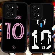 Black Casing for Xiaomi Redmi poco X5 Note 14 14T F5 12 F6 Pro 5G H108 Lionel Messi 10