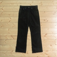 < White Wood 11 > 2000s used Levis 517 corduroy pants Black Boot Type Flared Trousers