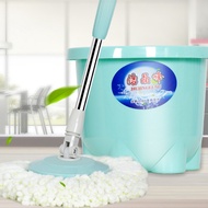 ST/🎨Rotating Mop Rod Universal Hand-Free Mop Household Mop Cleaning Lazy Mop Automatic Spin-Dry Mop Bucket WPST