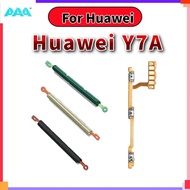 For Huawei Y7A Power Volume Button Side Key Switch Flex Cable Cellphone Part Power Volume Button