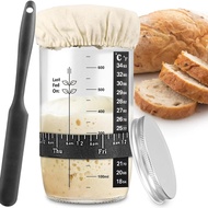 Natural Yeast Fermentation Jar Sour Bread Fermentation Glass Jar Fermentation Seed Petri dish Sealed