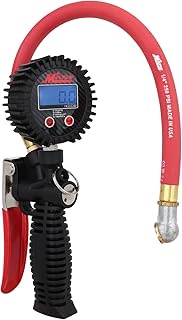 Milton S-575D Pro Digital Tire Inflator with Pressure Gauge, 15" Hose Ball Foot Chuck, Easy to Read 