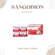 Sangobion Vitamin Penambah Darah ,Zat Besi,Anemia isi 10 Caps