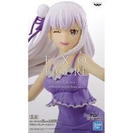 READY STOCK Banpresto Re Zero EXQ Figure Emilia Dress Ver. Prize Figure