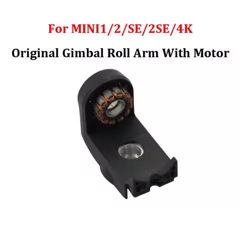 Original Gimbal Roll Arm with Motor for DJI MAVIC Mini 1/2/SE/2 SE/4K PTZ Camera R-Axis Lower Bracke