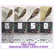 itop Tikar Getah 20m x 1.83m (6 kaki) Tebal 0.4mm Tebal PVC Vinyl Carpet Flooring Rug Mat-Ready Stoc