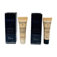 Dior - Forever 24H 持久貼膚粉底液 3ml #2N（平行進口）滋潤啞光隨機發貨