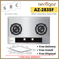 Aerogaz AZ-283SF Stainless Steel Gas Hob 80cm (Include Install and Disposal)