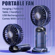 Handheld Neck Fan / Mini Fan / Portable Fan USB Neck Fan /  Table Fan /Desk Fan/ Handheld Fan USB Rechargeable