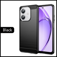 Carristo Oppo A79 5G Oppo A3X A3 2024 A5 Pro 4G 5G Back Case Cover Carbon Fiber Brushed TPU Silicone