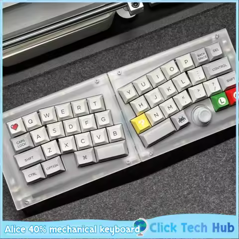 Alice 40% Mechanical Keyboard Kit Supports Via Full Key Custom Planck Layout Alice Libra Mini Custom