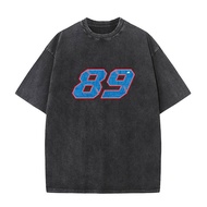 Jorge Martin 89 T Shirt Beach Cotton T-Shirts For Men Print Tshirt Washed Vintage Short-Sleeved Stre