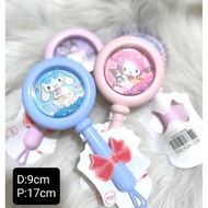 Hair comb|Round Comb|Comb Brush|Kuromi Comb|Cinnamoroll Comb|Hanging Comb|Melody Comb|Glitter Comb