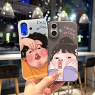 Compatible with iphone 16 Pro Max 15 Casing I Don't Care 11 12 13 14 Pro 7 8 Plus X XR XS Max Clear 