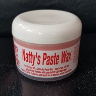 แว๊กซ์เคลือบสีรถ เพื่อรถทุกสี Nattys Paste Wax - Red 8oz