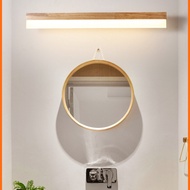 Mirror headlight Japanese long dressing table fill light bathroom mirror cabinet LED light Nordic