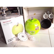 Sharp RICE COOKER Apple 3IN1 KS-P8MY-GR/SHARP/KS-P8MY-RD