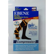 EBENE BIO RAY COMPRESSION SOCKS SIZE [S-M] / [L-XL] 1PAIR/BOX