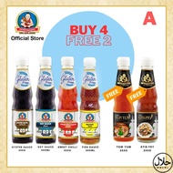 (BUY 4 FREE 2) Soy Sauce, Oyster Sauce, Sweet Chilli, Seafood Dipping, Fish Sauce, Black Soy (Gluten Free &amp; ThaiCooking)