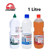 Clear/Brown 1L Refill Glue Chunbe [CHUNBE GE5505, GE6610, 1000 BG BROWN]