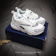 Dior Homme B22 Trainer Sneaker Series Retro Thick-Soled Daddy Casual Sports Jogging Shoes D Home B22