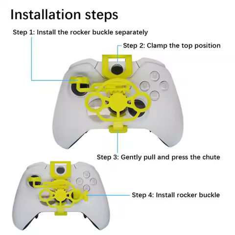 ​Mini Steering 3D Printing Wheel Auxiliary Controller Racing Game Joystick Simulator Gamepad For Xbo