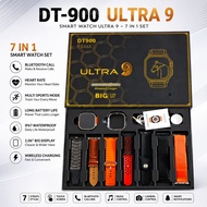 Original DT900 Ultra 9 Smart Watch 49mm Bluetooth Calling 2.06 Inch HD Display 7+1 Straps Android iP