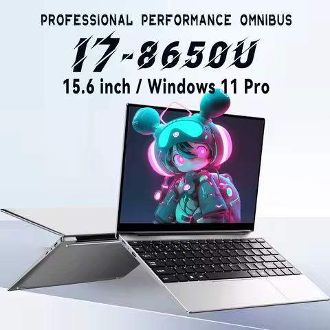 LENO Computer 15.6" Portable Laptop Intel Core i7 8650U Windows 11 Pro 32GB DDR4 1TB 512GB 2TB SSD G