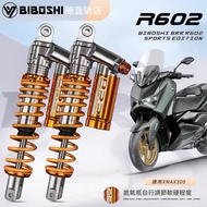 BIBOSHI X BRR R-602 Rear Shock for XMAX | Aluminum 7075 | 2 Way Adjuster | Made In Taiwan